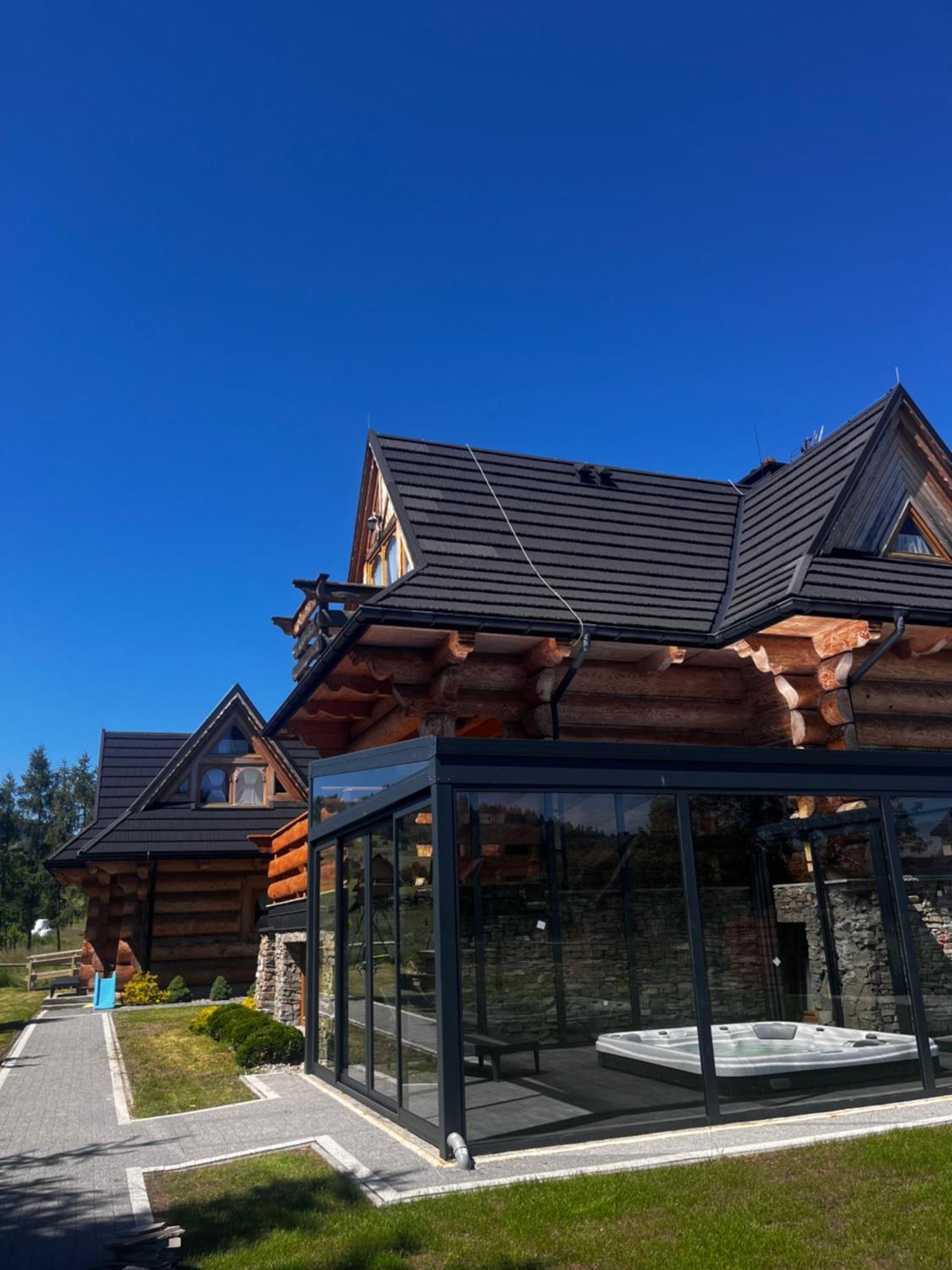 Domek W Bialce Z Jacuzzi W Ogrodzie Bialka Tatrzanska Luaran gambar