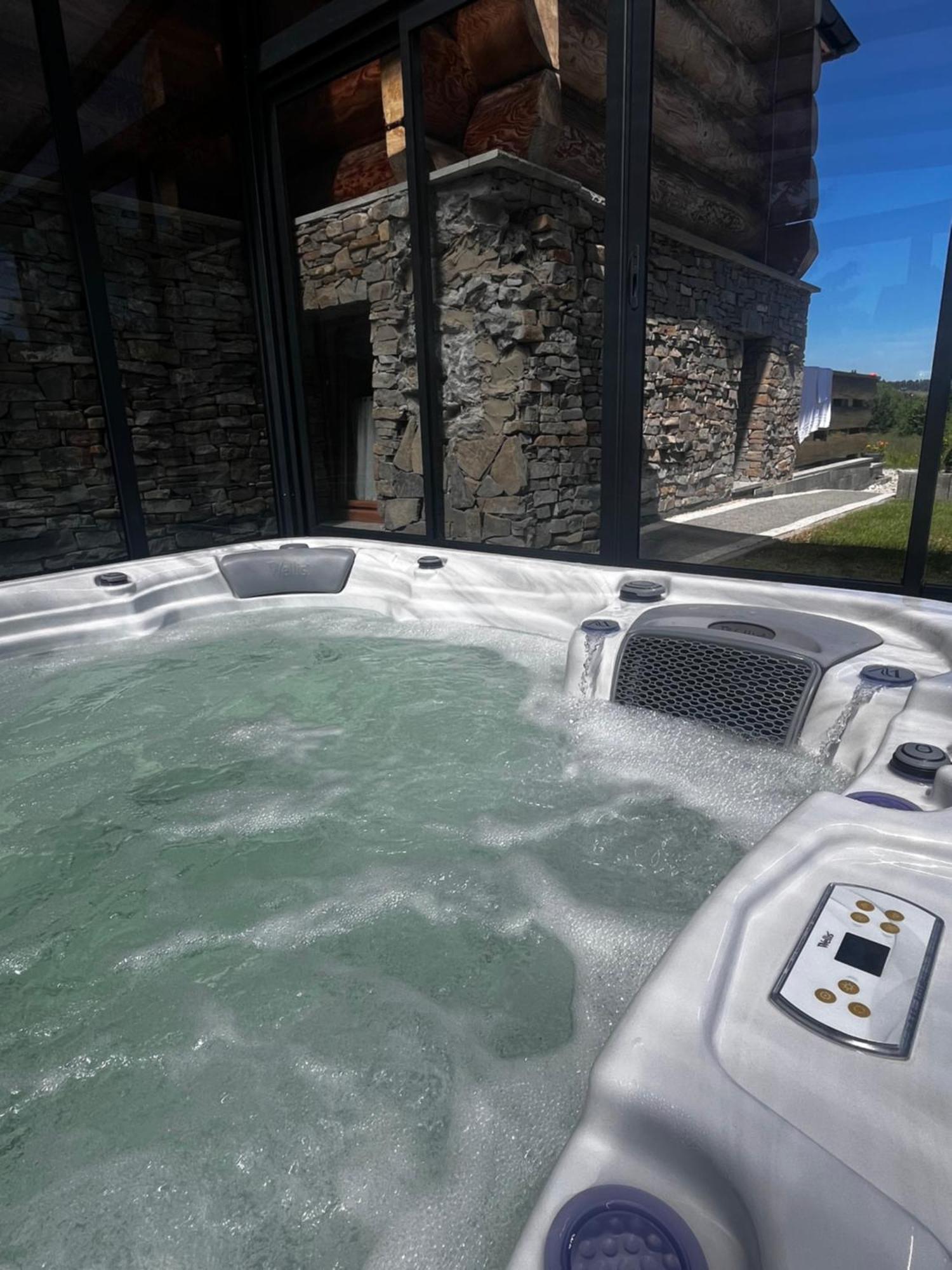 Domek W Bialce Z Jacuzzi W Ogrodzie Bialka Tatrzanska Luaran gambar